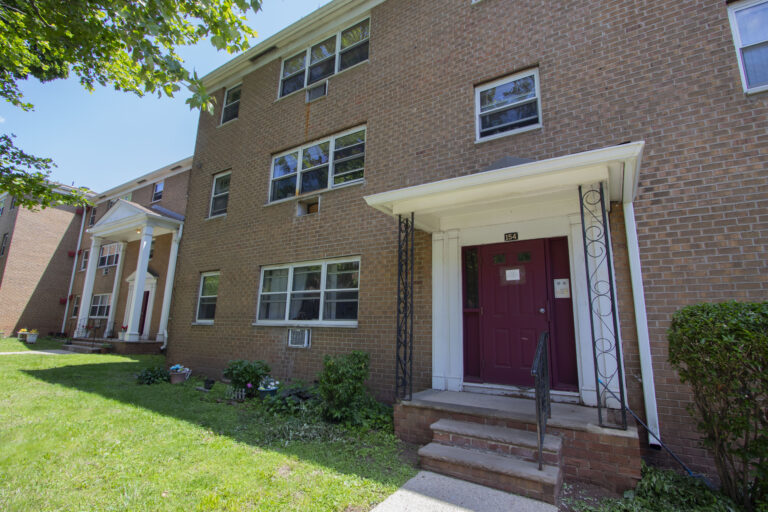 Clean and Wide Front Porch