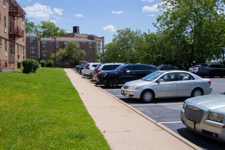 Parking is in close proximity to the buildings